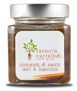 composta zucca noci liquirizia min